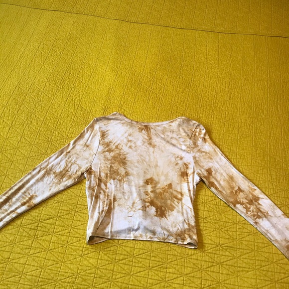 Gaze tie-dye crop long sleeve - Picture 5 of 5